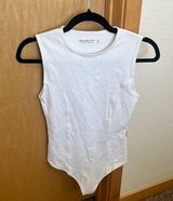 Abercrombie & Fitch White Bodysuit Photo 0