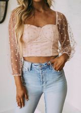 These Three Boutique polka dot top Photo 0