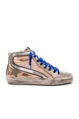 Golden Goose Slide Sneaker In Pink Gold & Ice Star Photo 0