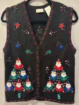 Bobbie & Brooks Vintage Bobbie Brooks Christmas Sweater Vest Photo 0