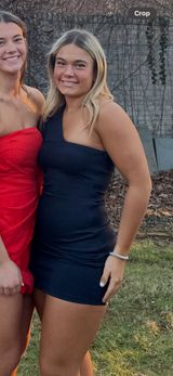 superdown Navy Mini Dress Photo 0