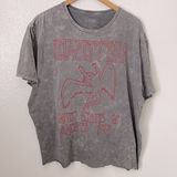 Led Zeppelin USA 1977 distressed graphic band tee XXL Gray Photo 0