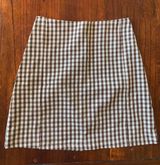 John Galt Brandy Melville Gingham Skirt Photo 0