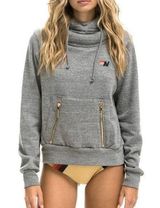 Ninja Pullover Hoodie Sweatshirt Light Grey Gray Small S Photo 0