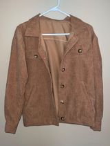 Boutique Corduroy Jacket Brown Photo 0