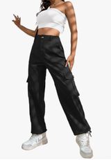 Black Lolocci  Cargo Pants Photo 0