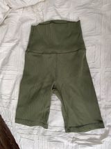 Aerie Ribbed Biker Shorts Photo 0