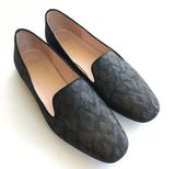 JCrew Metallic Leopard Smoking Flat K0556 Photo 0