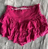 Mustard Seed Smocked Skirt With Shorts Photo 0