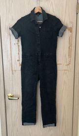 Joe’s Jeans Black Demin Jumpsuit Photo 0