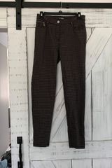 Soho Apparel Women’s Plaid Work Pants  Photo 0