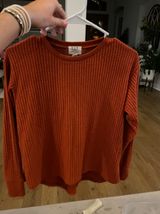 Project Social T Pst Orange Sweater  Photo 0