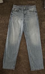 American Eagle AE Strigid Low-Rise Ex- Boyfriend Jean 4 Long Photo 0