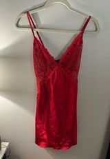 Red Slip Dress Photo 0