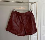 Forever 21 Faux Leather Shorts Photo 0