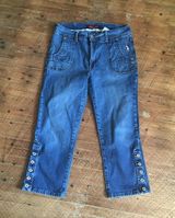 Baby Phat embroidered cat pocket Y2K jeans Photo 0