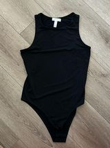 Black high neck body suit Photo 0