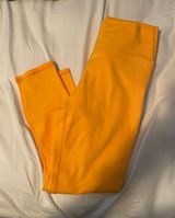 Fabletics Yellow Cropped Legging Photo 0