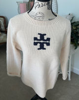 Tory Burch Cream Sweater Photo 0