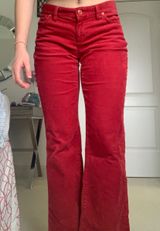 Talbots Red Corduroy Jeans Photo 0