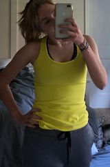 Lululemon Yellow Tank Top Photo 0