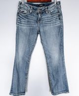 Silver Jeans Silver Light Wash Suki Capri Size 31 Photo 0