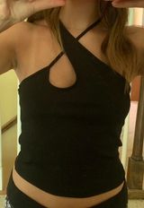 ZARA Scrappy Crop Top Photo 0