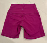 Lululemon align biker shorts purple size 6  Photo 0