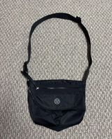Black Crossbody Athletic Tote Bag Photo 0