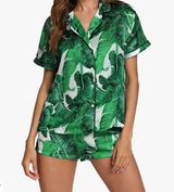 Amazon Palm Leaf Pajama Set Photo 0