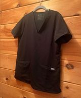 FIGS  Technical Collection Scrub Top Black Size Medium. Photo 0