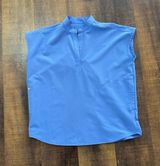 Figs Ceil Blue Rafaela Oversized Scrub Top Size XS Photo 0