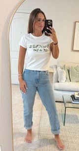 Anthropologie Graphic Baby Tee  Photo 0