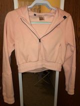 Gymshark Pink Crop Sweatshirt Photo 0