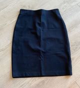 Philosophy Dark Blue Professional Work Skirt Photo 0