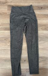 Gray Yoga Leggings Photo 0