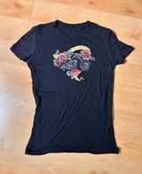 Aeropostale black motorcycle rose tee shirt  Photo 0