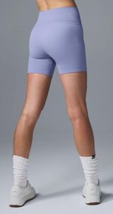 Gray Ribbed Shorts  Photo 0