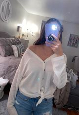 Boutique Waffle Knit Top Photo 0
