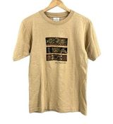 Vintage Graphic Tee Sparkle Detail Ocean West Indies Light Tan T Photo 0