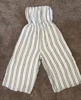 Urban Outfitters Striped Flowy Romper  Photo 0