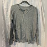Aerie Offline by  Waffle Knit Long Sleeve size medium Photo 0