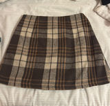 Cupshe Skirt Plaid M Photo 0