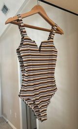 Newbury Kustom Striped Body Suit Photo 0