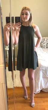 Olive Green Sundress Size XS Photo 0