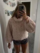 Lululemon Pink Turtleneck Pullover Sweater Photo 0