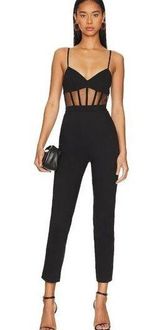 NBD Bianna Jumpsuit in Black XS Photo 0