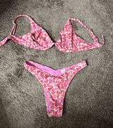 Hollister Bikini Set Floral Pink Photo 0