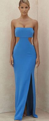 RoseDress Blue Maxi Photo 0