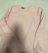 The Bar Varsity Sweatshirt Light Pink Photo 0
